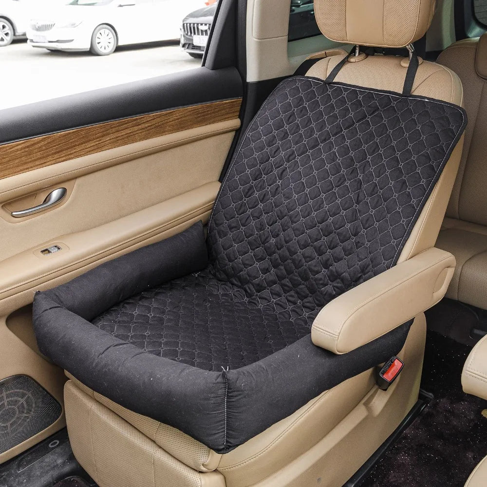 Waterproof Pet Car Seat Cover Folding Anti-Dirty Dog Car Seat Detachable Washable Pet Travel Carrying Mat Car Accessories
