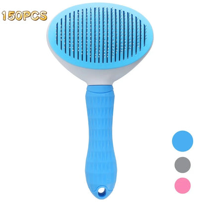 Pet Dog Brush Cat Comb Self Cleaning Pet Hair Remover Brush For Dogs Cats Grooming Tools Pets Dematting Comb Dogs Accessories